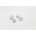 Women's 925 Sterling Silver Ear Studs Earring zircon stone P 564